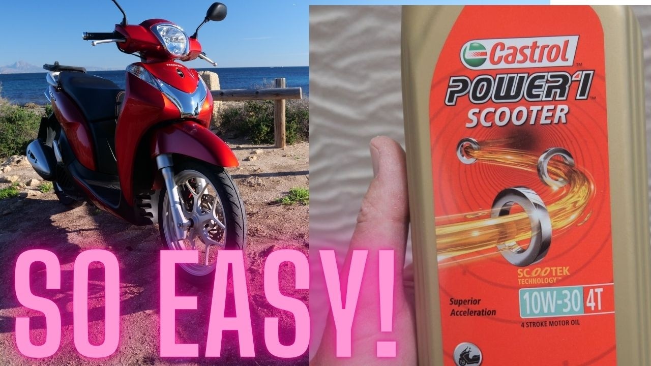 Another OIL Change for the HONDA SH 125 / 150 Mode