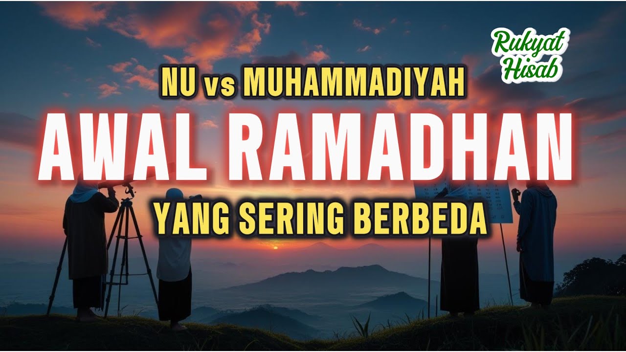 “NU vs Muhammadiyah: Alasan Awal Ramadhan Sering Berbeda di Indonesia