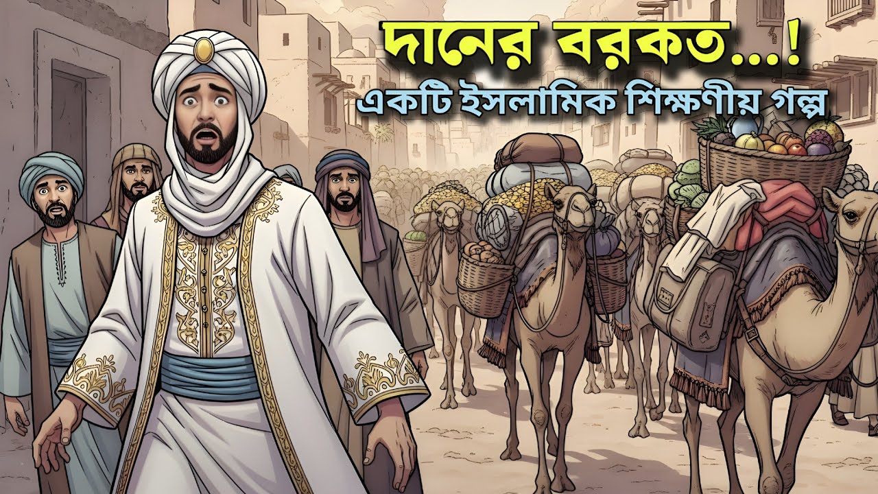 দানের বরকত | এক মুসাফিরের বিশ্বাসের গল্প | একটি ইসলামিক শিক্ষণীয় কাহিনী | Islamic Voice Bangla