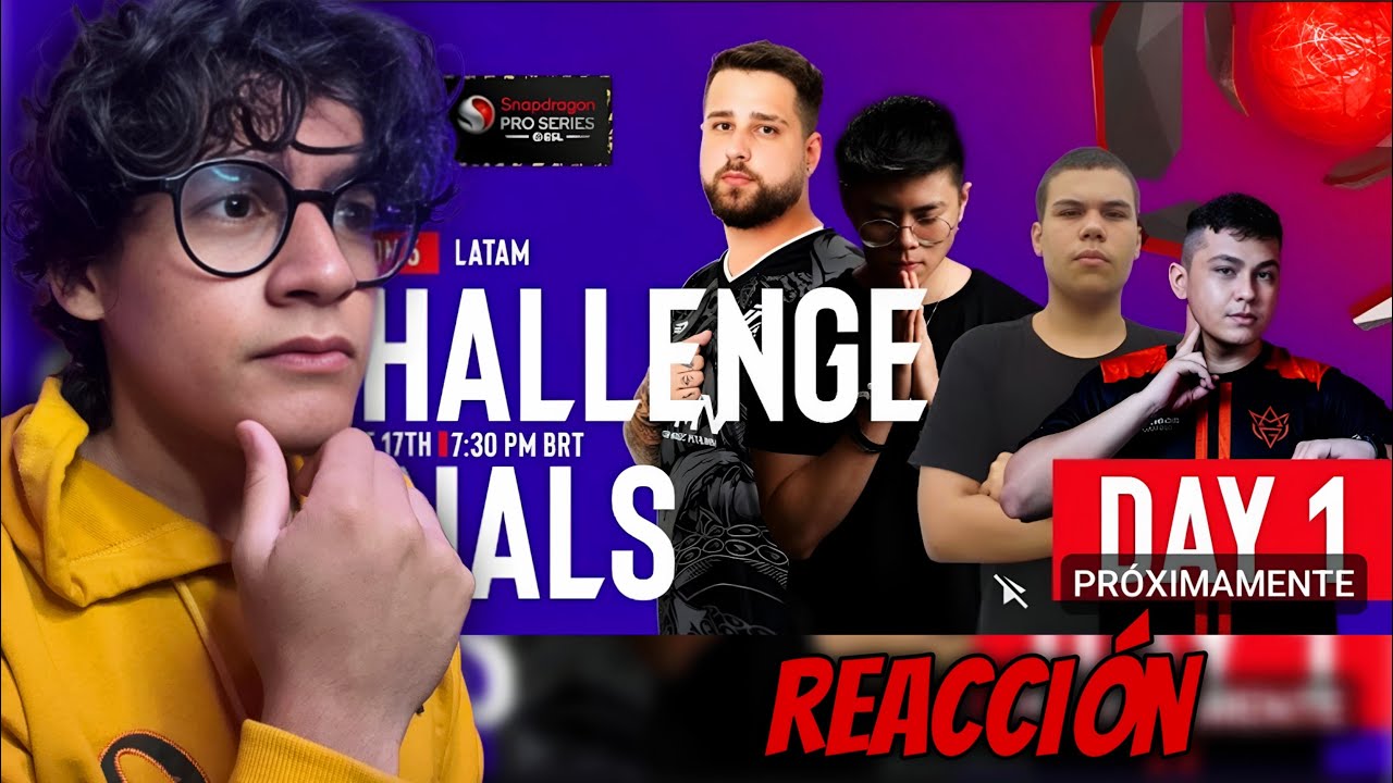 REACCIONANDO A LA FINAL CHAMPS LATAM COD MOBILE