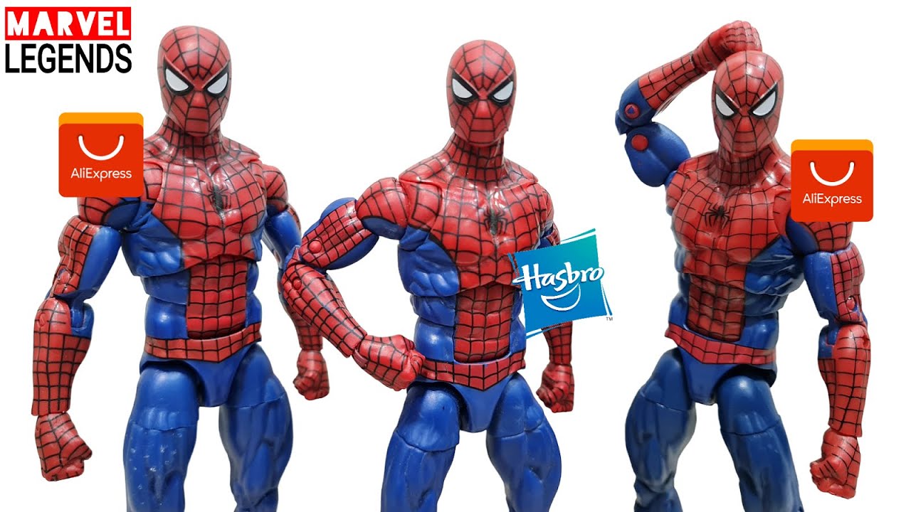 I bought 2 different bootleg Marvel Legends Retro Spider-man