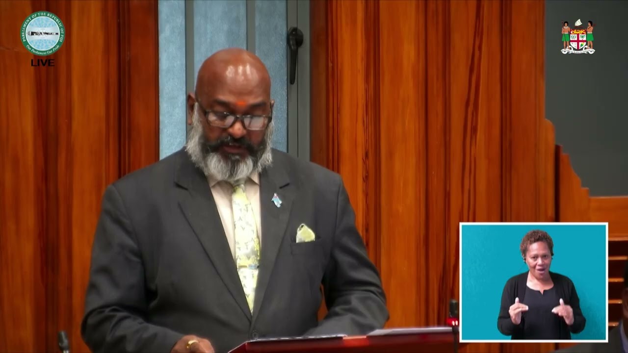 Hon. Sachida Nand delivered his response to the President’s Address in Parliament.
