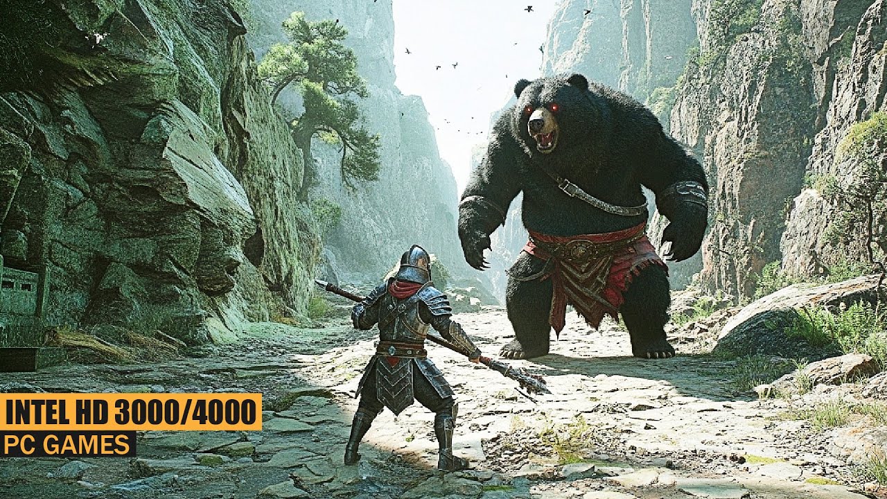 TOP 40 PC GAMES FOR INTEL HD GRAPHICS 4000/3000 2025 || best low end pc games || DUAL CORE PROCESSOR