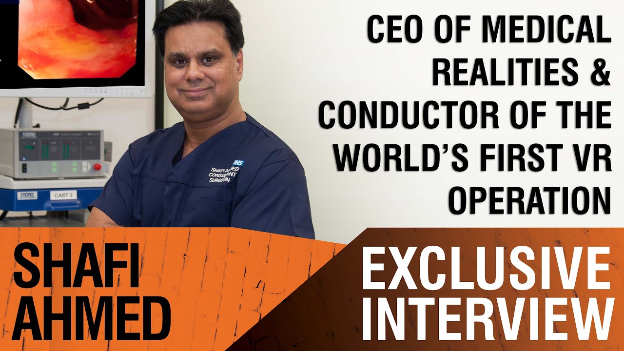 Shafi Ahmed Speaker | How AI and Virtual Reality are Revolutionising Healthcare | Contact Agent