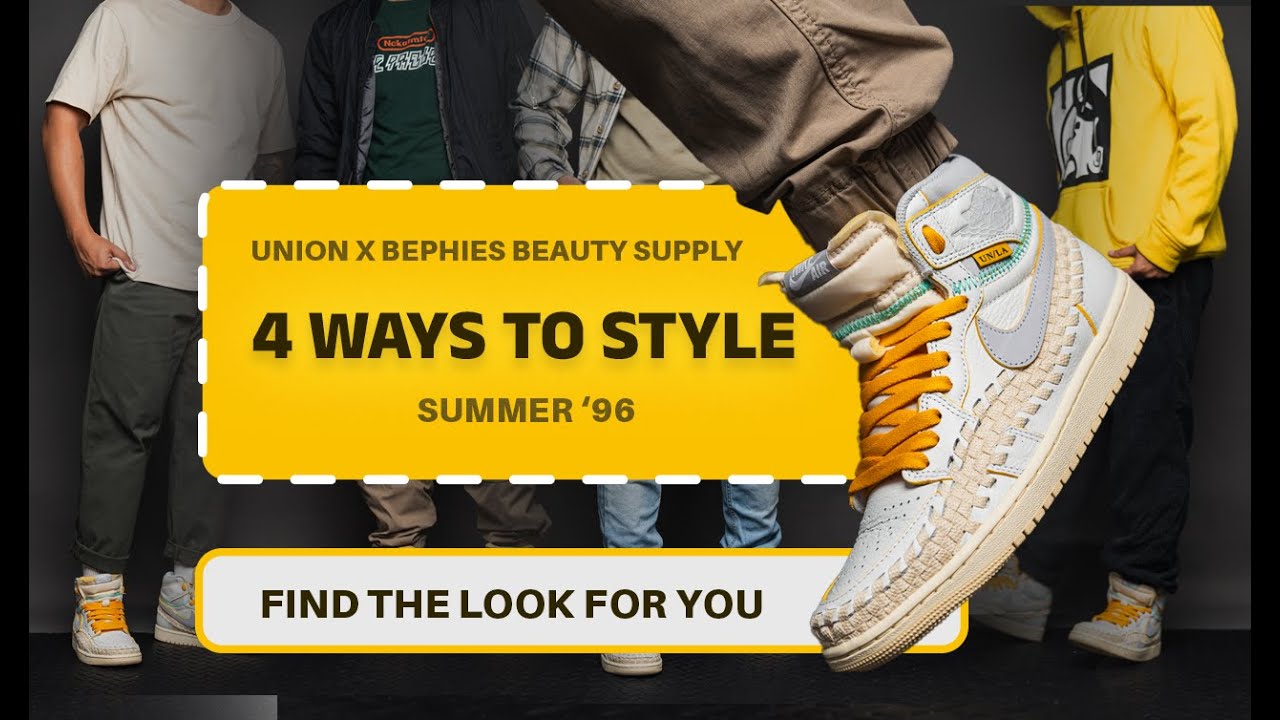 4 Ways to Style the Jordan1 x Union LA x BBS "Summer '96"