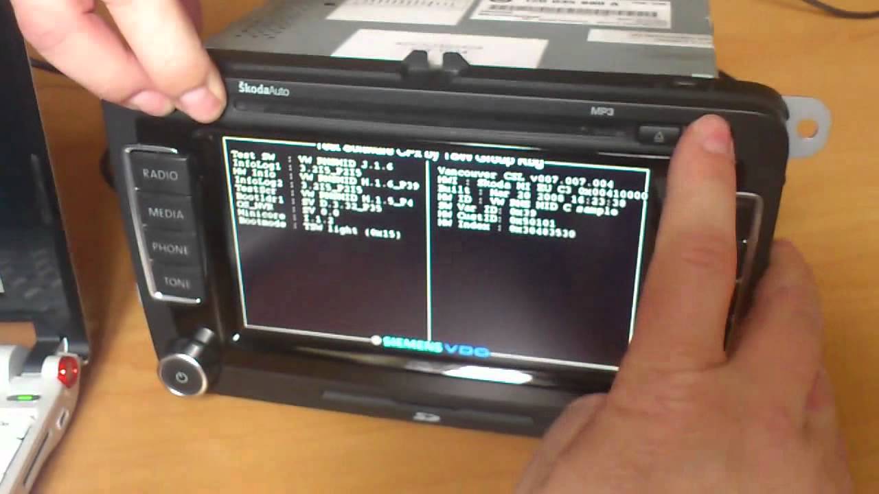 RNS 510 Manager (MRM) - PIN Code Setting