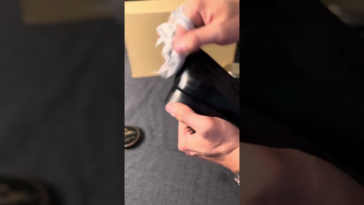 How to mirrorshine a pair of tassel loafers.