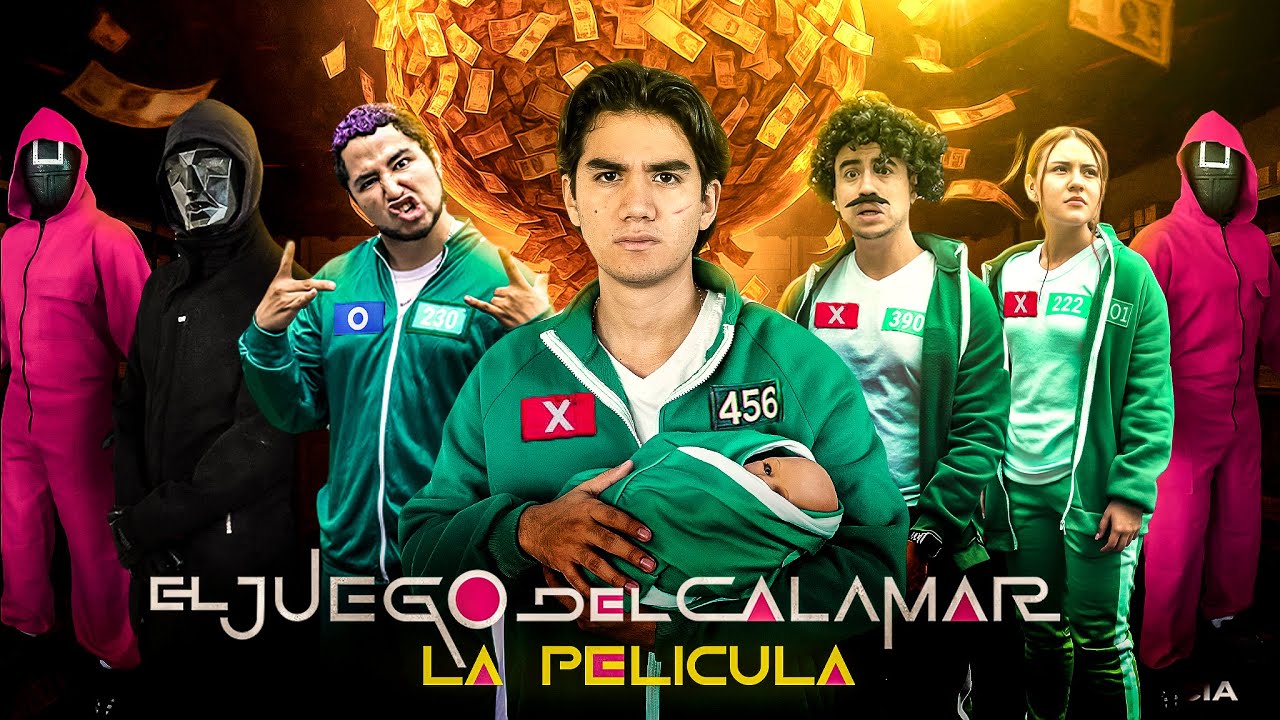 EL JUEGO DEL CALAMAR EN LA VIDA REAL | LA PELICULA | RECOPILACIÓN