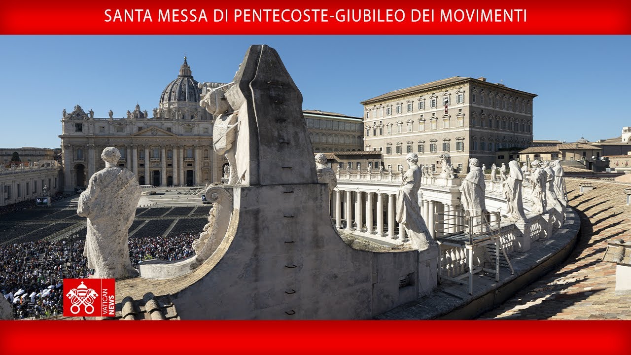 08 giugno 2025, Santa Messa di Pentecoste- Giubileo dei Movimenti - Papa Leone XIV