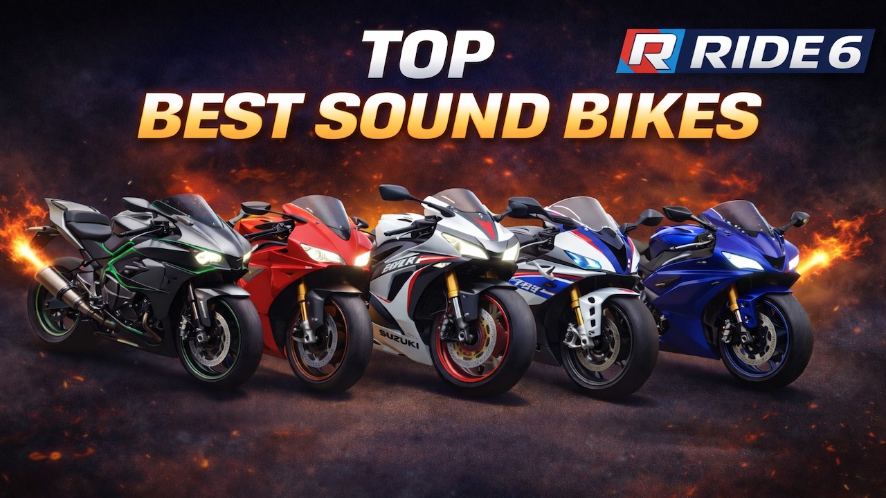 Top 5 Best Bikes Sound in RIDE 6 🎧🔥