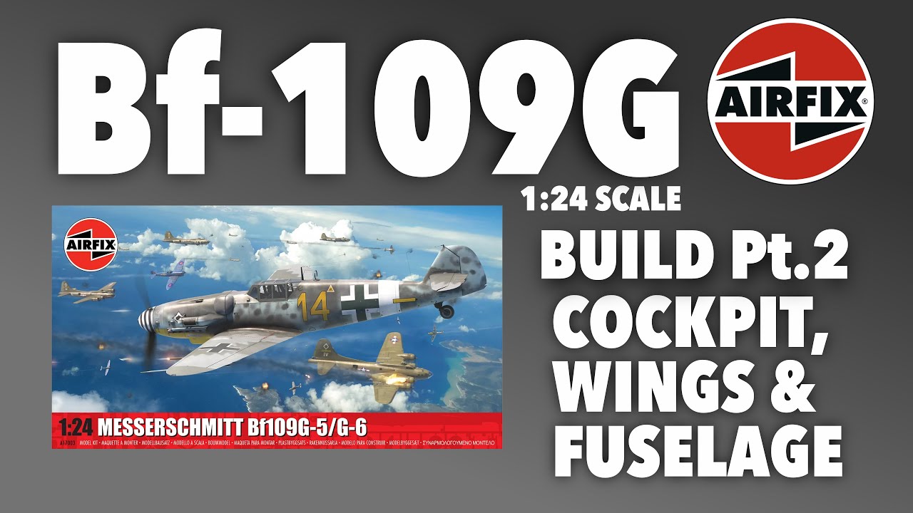 AIRFIX BF-109 SUPERKIT - СБОРКА, ЧАСТЬ ВТОРАЯ