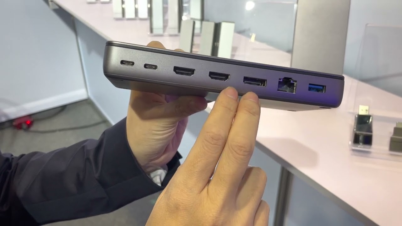 CES 2023: Colorii CD100, 8K Triple Display Docking Station, IPC10, Magnetic iPad Stand & hub