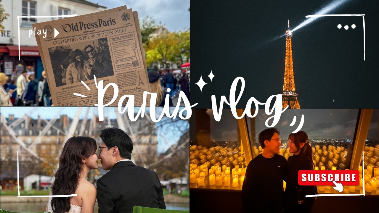 Paris Vlog: Elopement Wedding 💍 + Best Cafés & Must-Do Spots