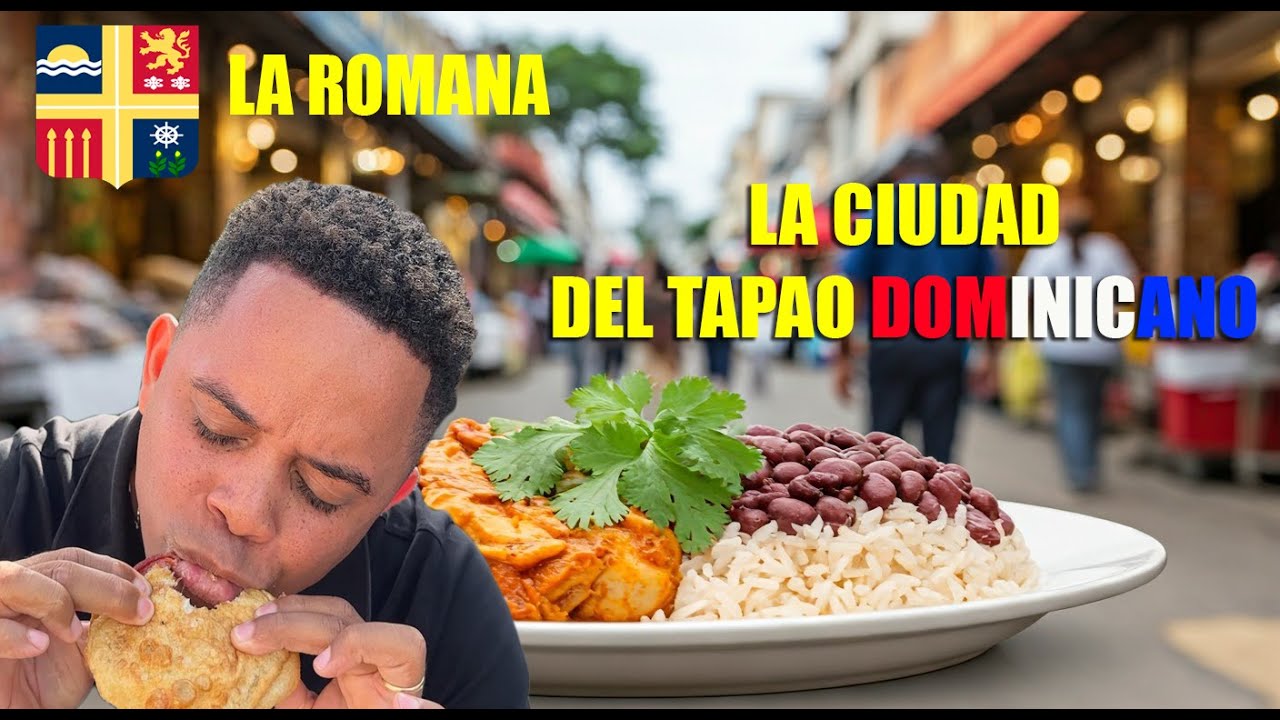 PROBANDO PLATOS LOCALES DOMINICANOS  EN LA ROMANA  GUIA PARA VISITAR