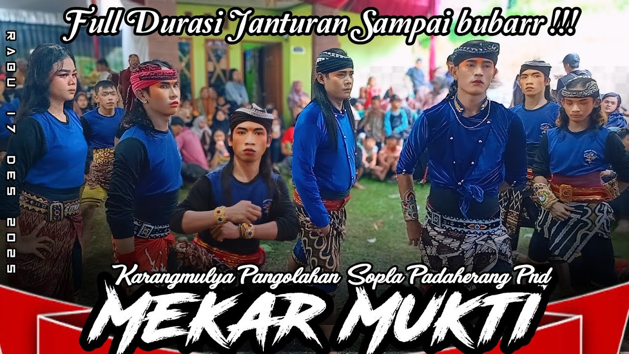 JANTURAN LABAS GUYONAN KAWER DION DEKOL EBEG MEKAR MUKTI ||Karangmulya Sopla Padaherang