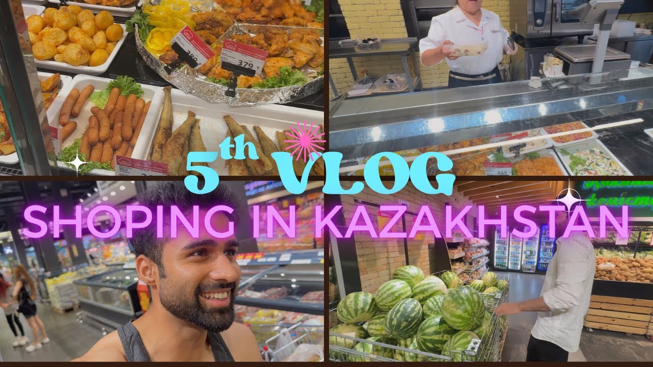 Buying Cheap Food in Kazakhstan | Daily Vlog