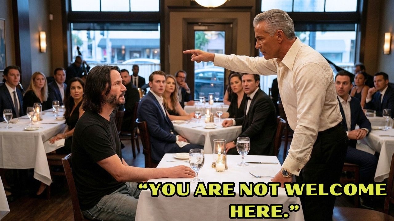 Waiter Refused To Serve Keanu Reeves — 10 Minutes Later, This Happened