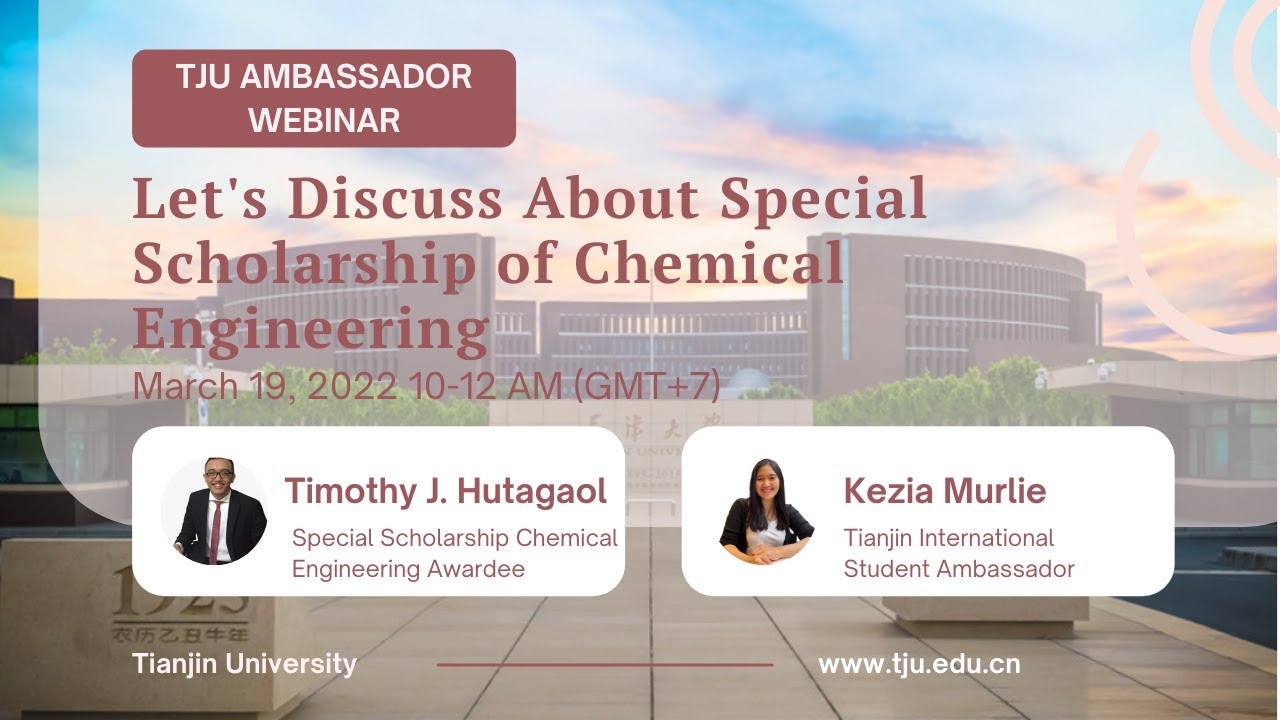 EP 10 - Have special scholarship ONLY for CHEMICAL ENGINEERING major??!!