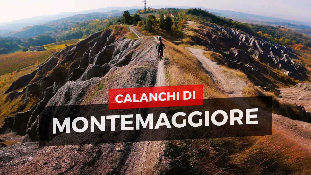 Calanchi di Montemaggiore, un altro pianeta | MTB Bologna [4k]