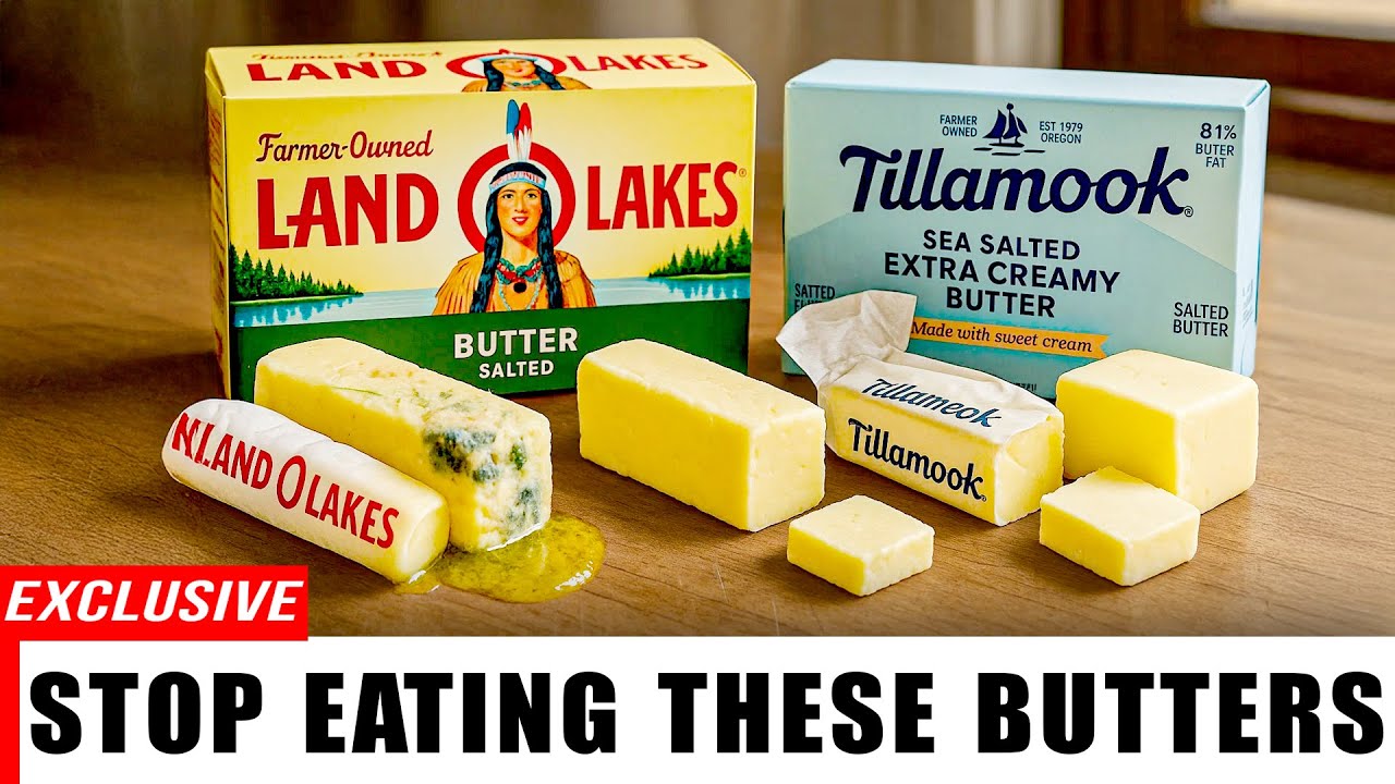 DON'T Eat Butter From These 5 Brands - They're Not 100% Butter!