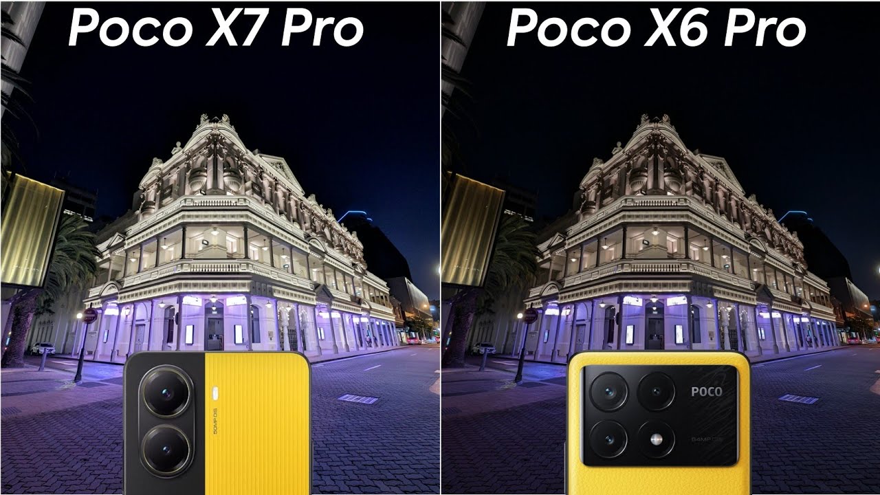 Poco X7 Pro vs Poco X6 Pro Camera Test Comparison