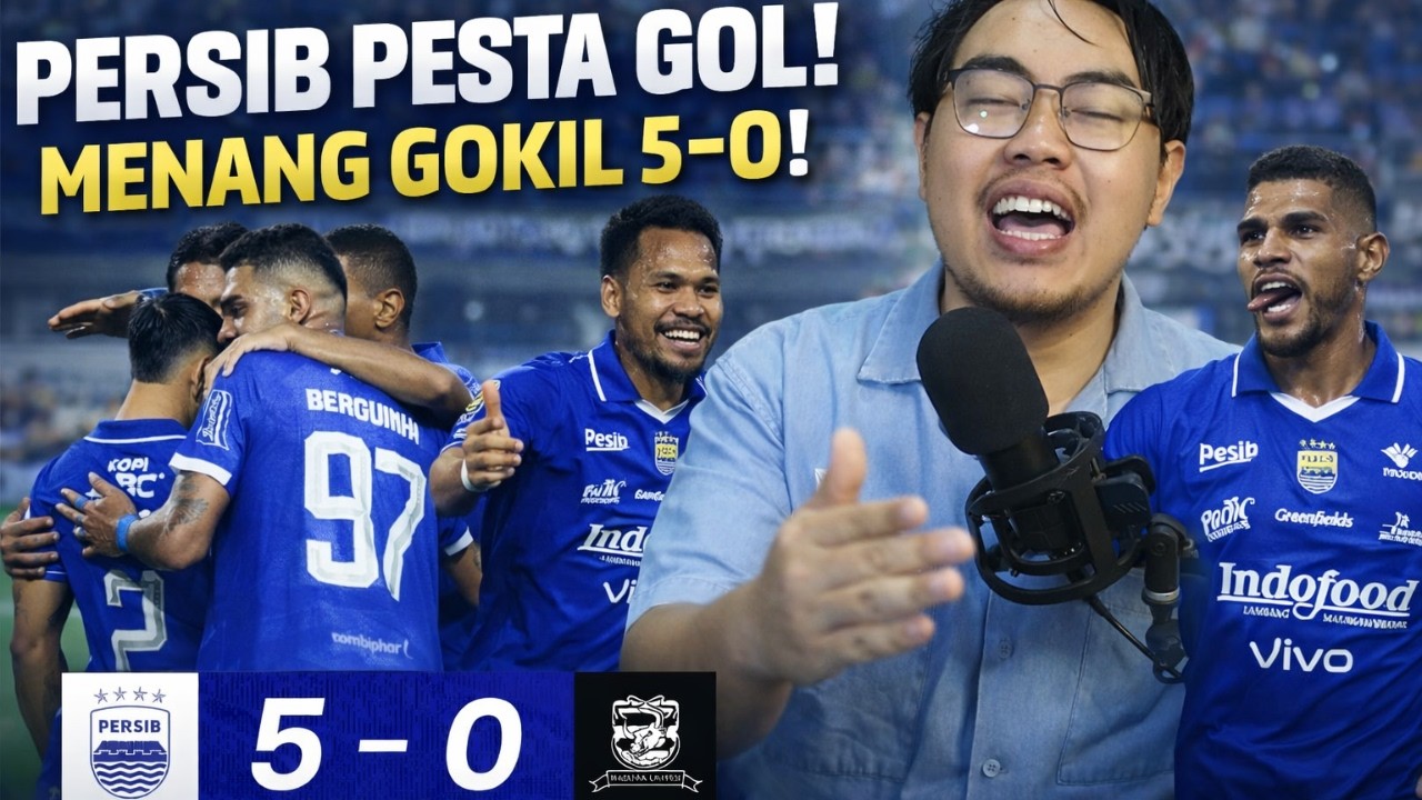 PESTA GOL PERSIB BANDUNG 5-0 MADURA UNITED! DOMINASI PENUH, TITIK BALIK MAUNG BANDUNG? | BOBOTALK 42