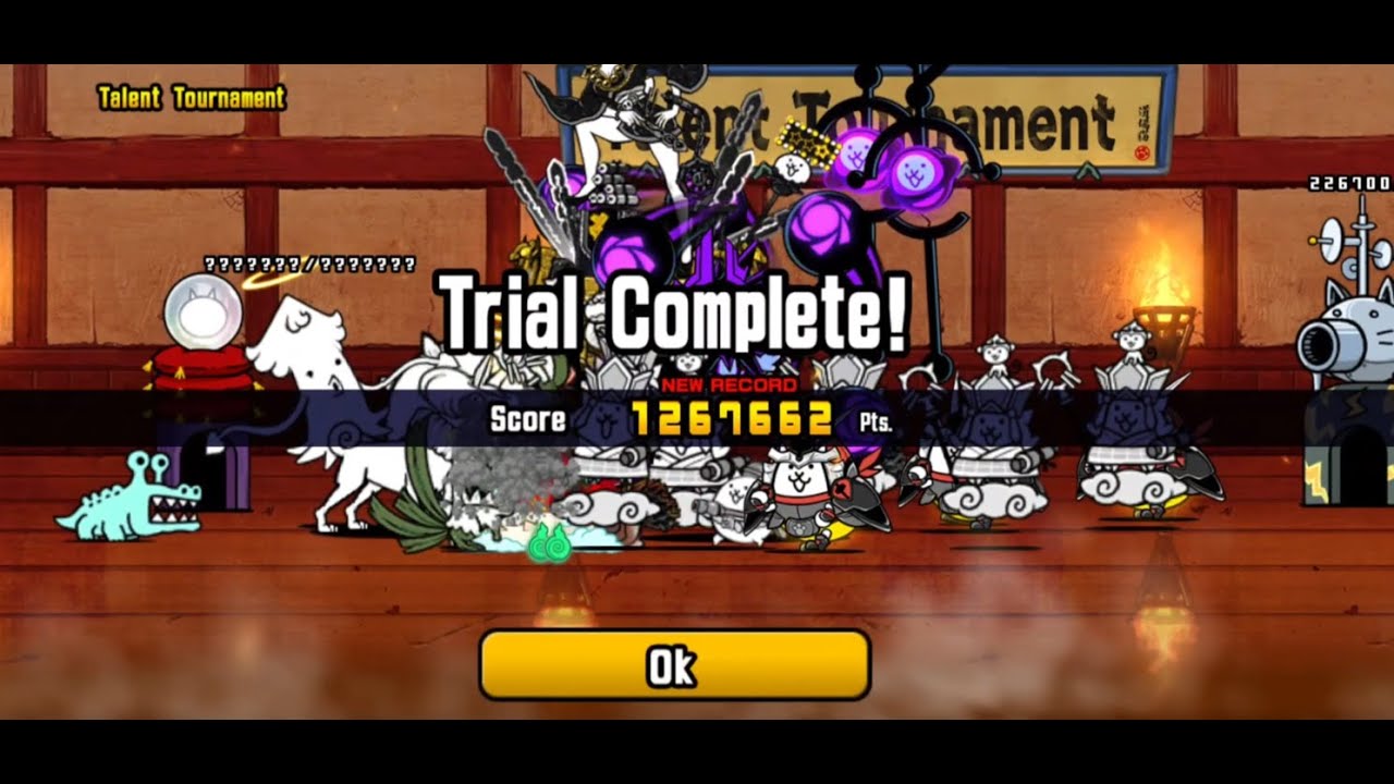 Battle Cats: Arena of Destiny Highscore 1.26M