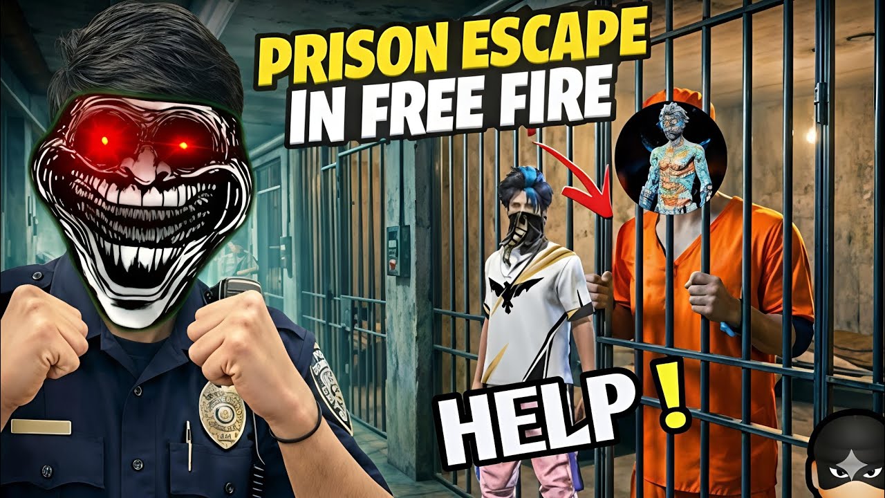 PRISON ESCAPE IN FREE FIRE 🔥