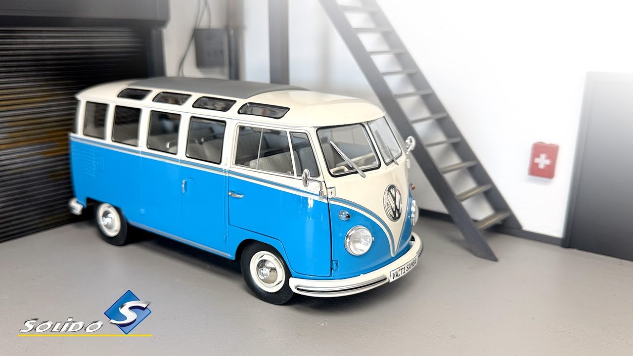 Faut-il acheter le Volkswagen T1 Samba 1/18 de Solido ? (201)