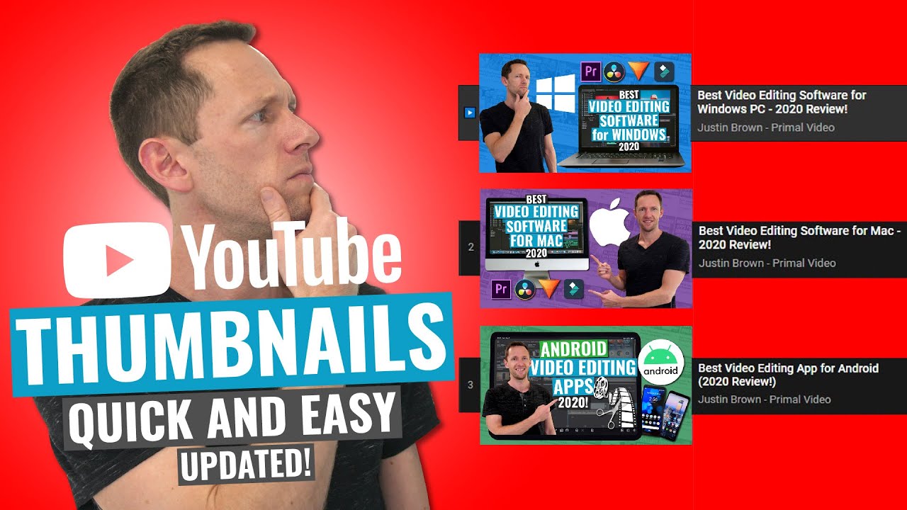 How to Make a YouTube Thumbnail - Quick and Easy!