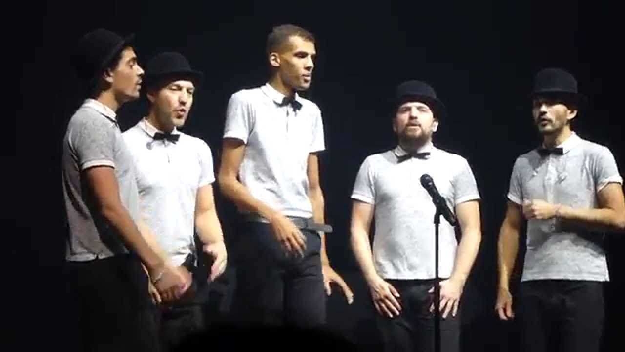Stromae a capella - Tous les mêmes - live Zenith Kulturhoelle Munich 2014-12-04