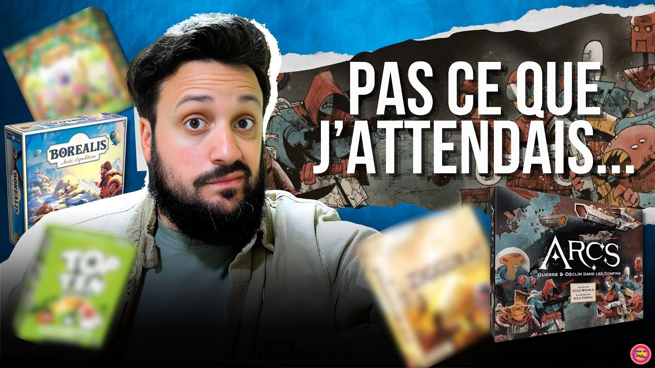 L'un des MEILLEURS jeux de société de l'année...et ARCS !