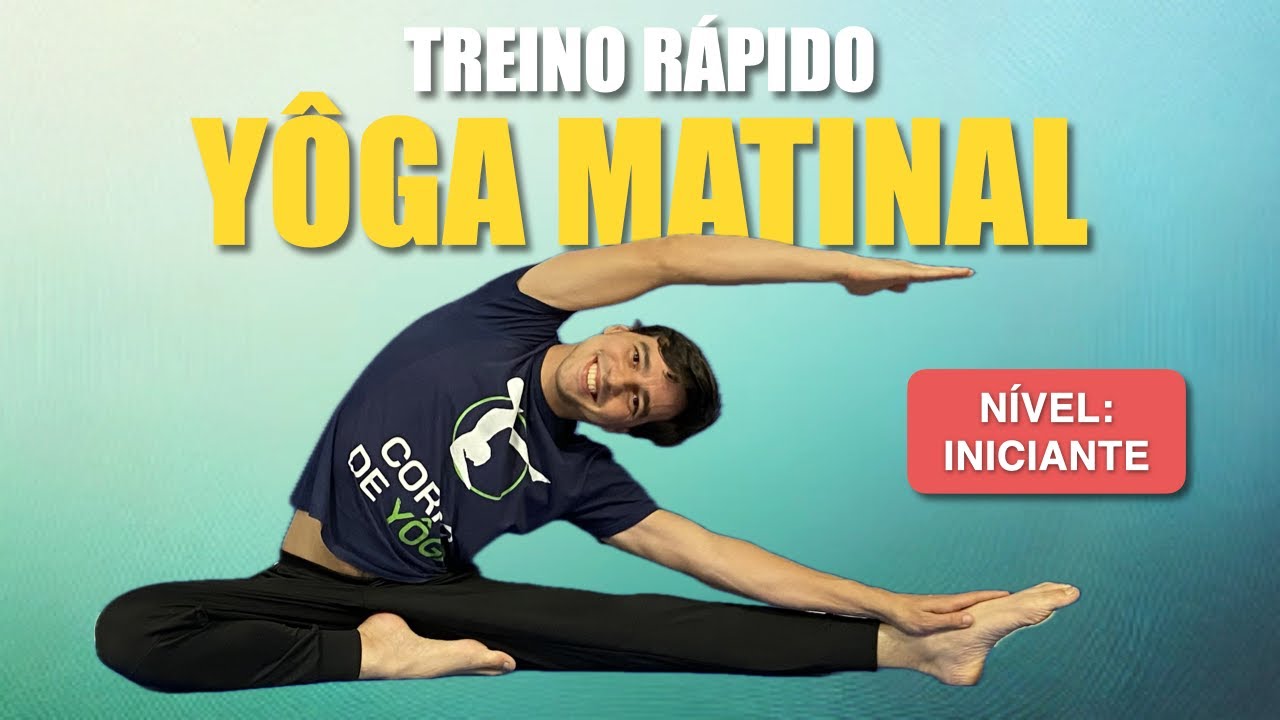 Rotina de Yoga MATINAL: Treino de FLEXIBILIDADE de 20 Minutos para Maior Disposição e Foco