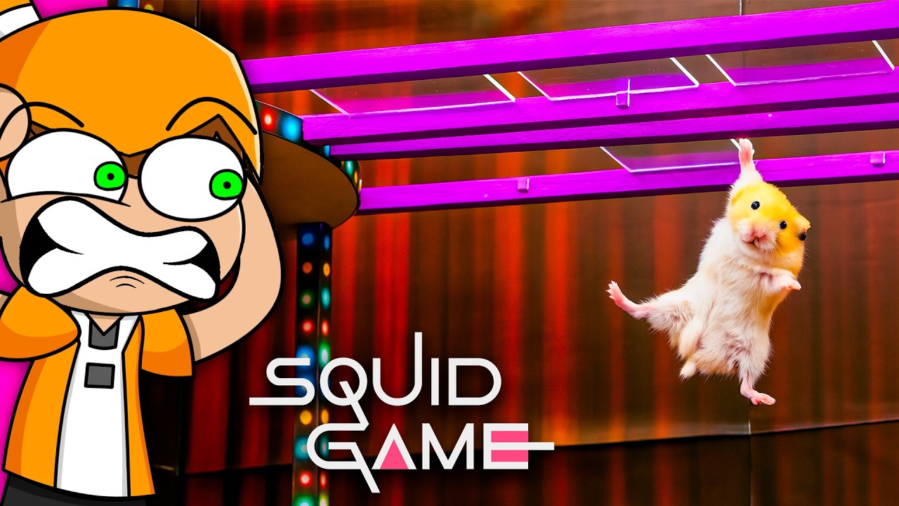 El JUEGO del CALAMAR pero con HAMSTERS | Palmita Reacciona