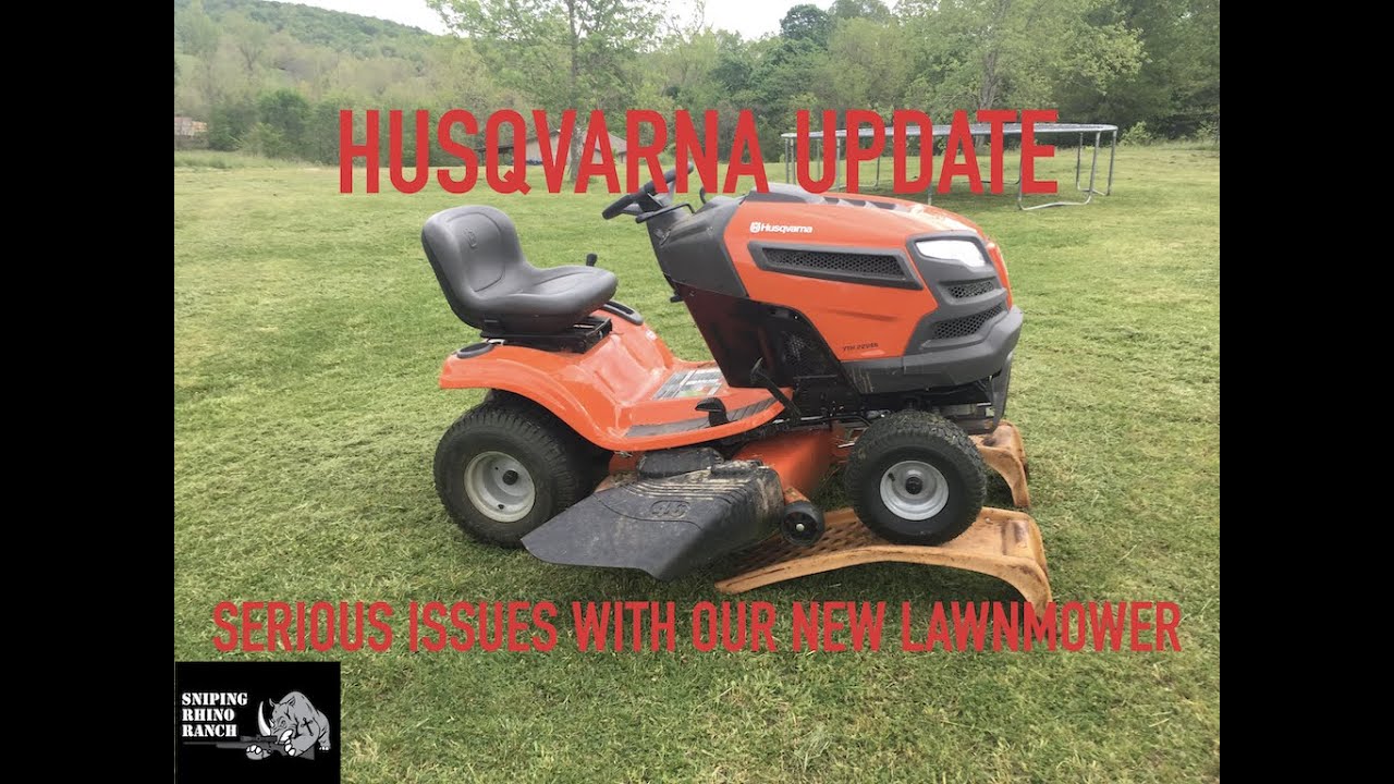 Обновление для самоходной газонокосилки Husqvarna: у нас возникли некоторые проблемы