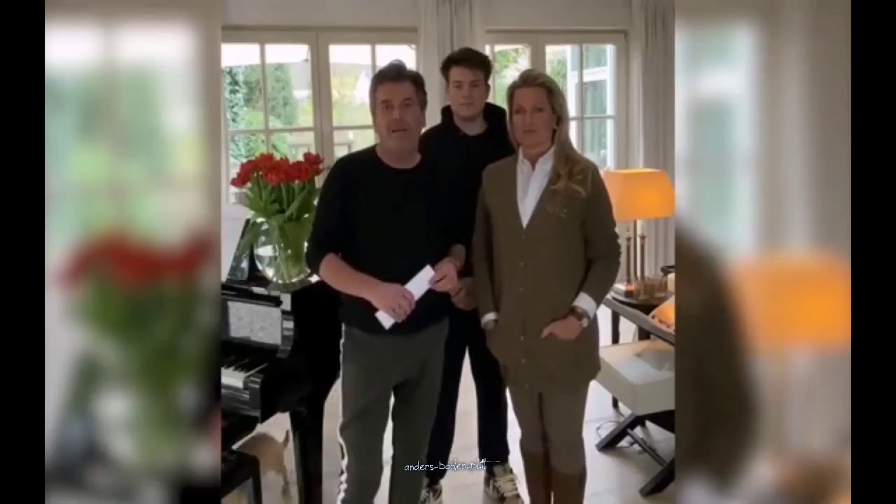 Thomas Anders, Claudia i Alexander (private video) 03.04.2020