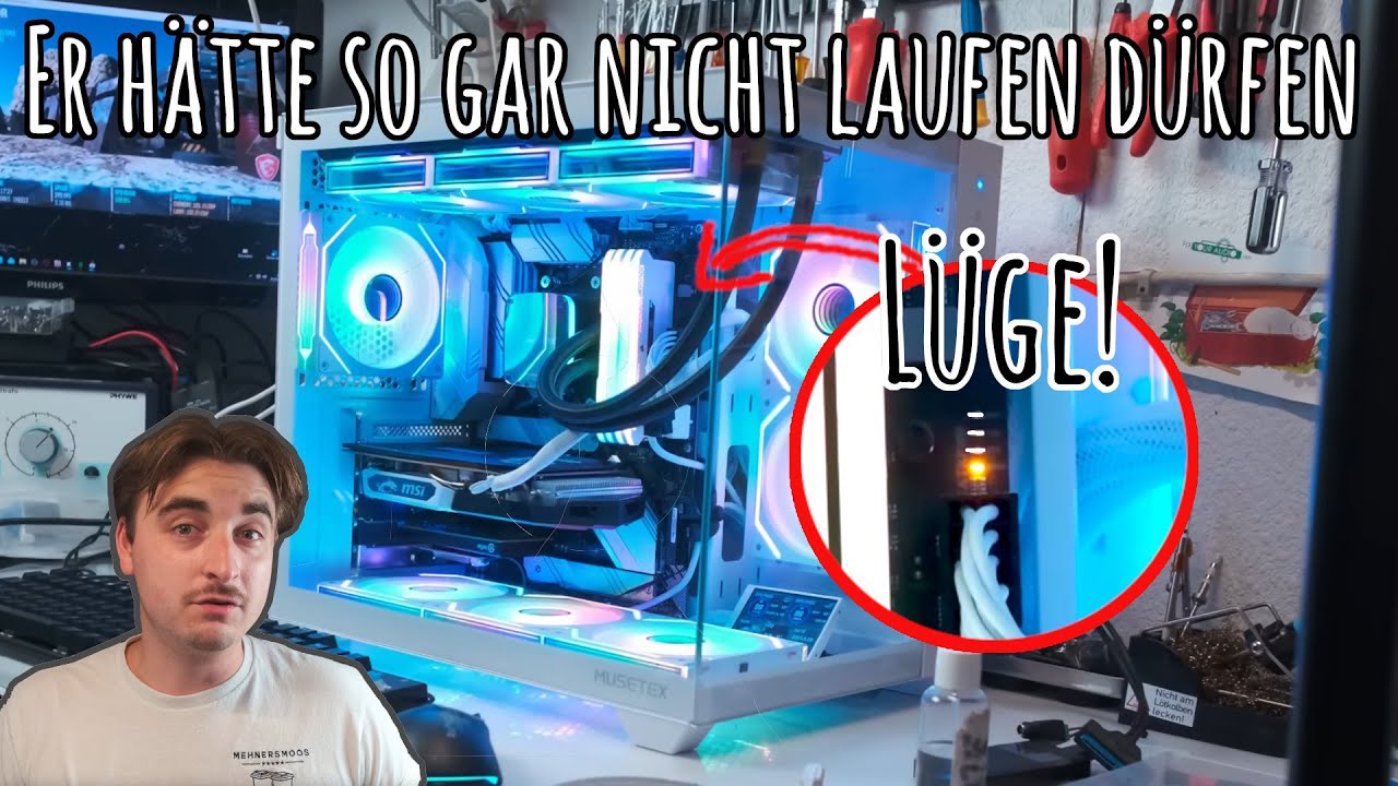 Zuschauer-PC, der macht was er will! | Falsche Fehler-LED