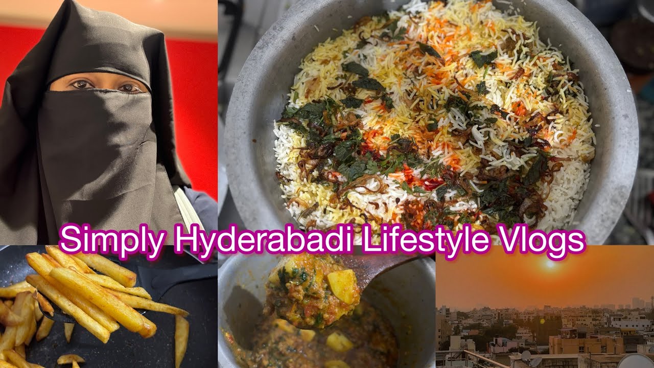 Simple Hyderabadi Lifestyle Vlogs | Indian Mom’s Vlogs #food #housewifelife #potatodosa 