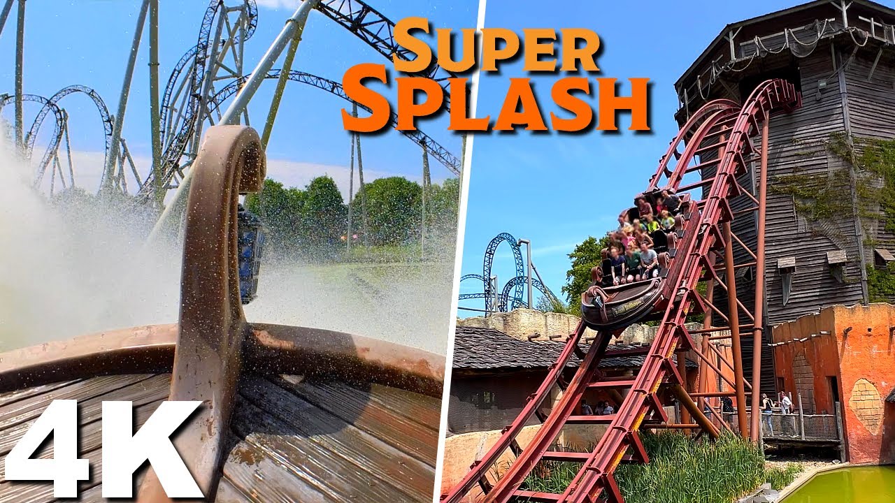 Super Splash [On-Ride 4K POV] - Plopsaland