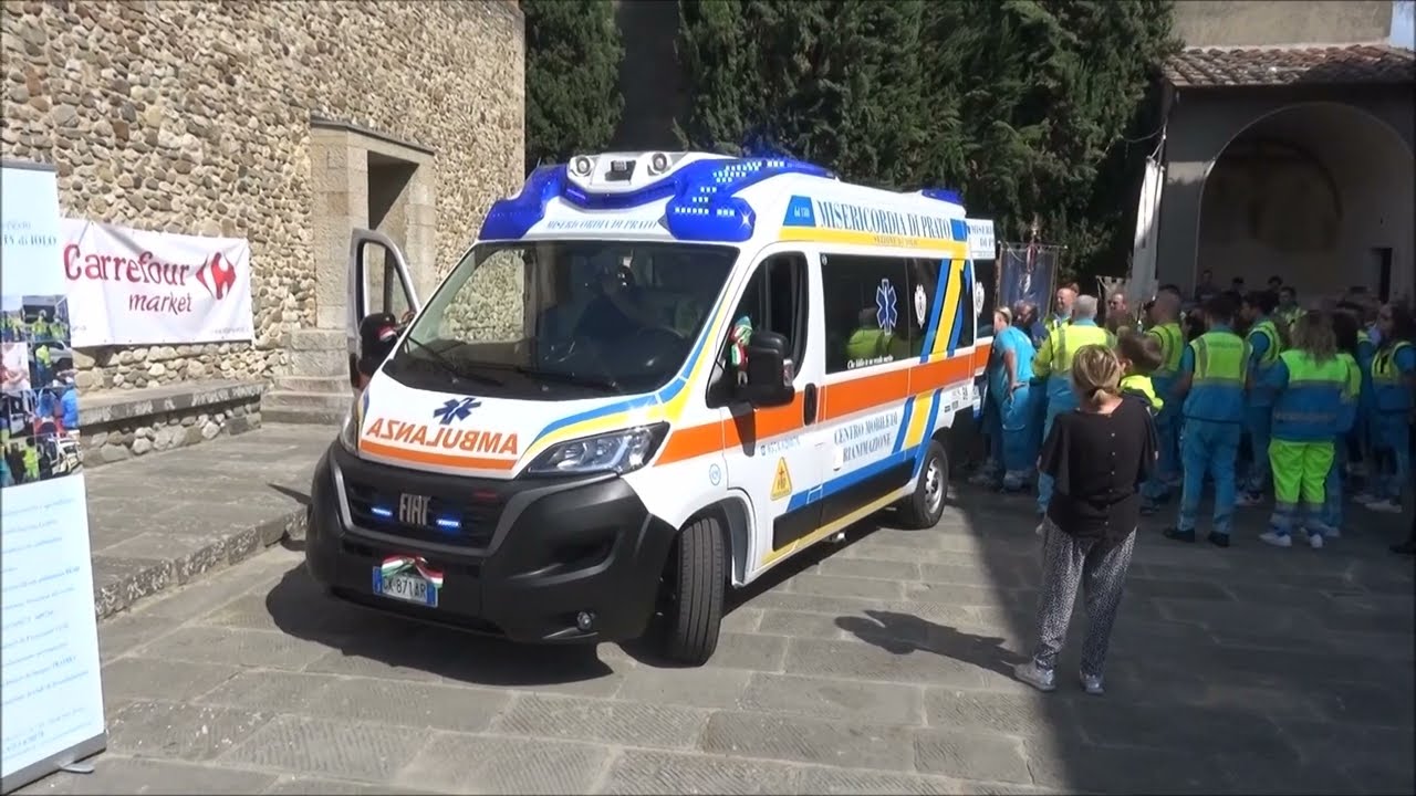 Inaugurazione Nuova Ambulanza Misericordia Iolo 2022