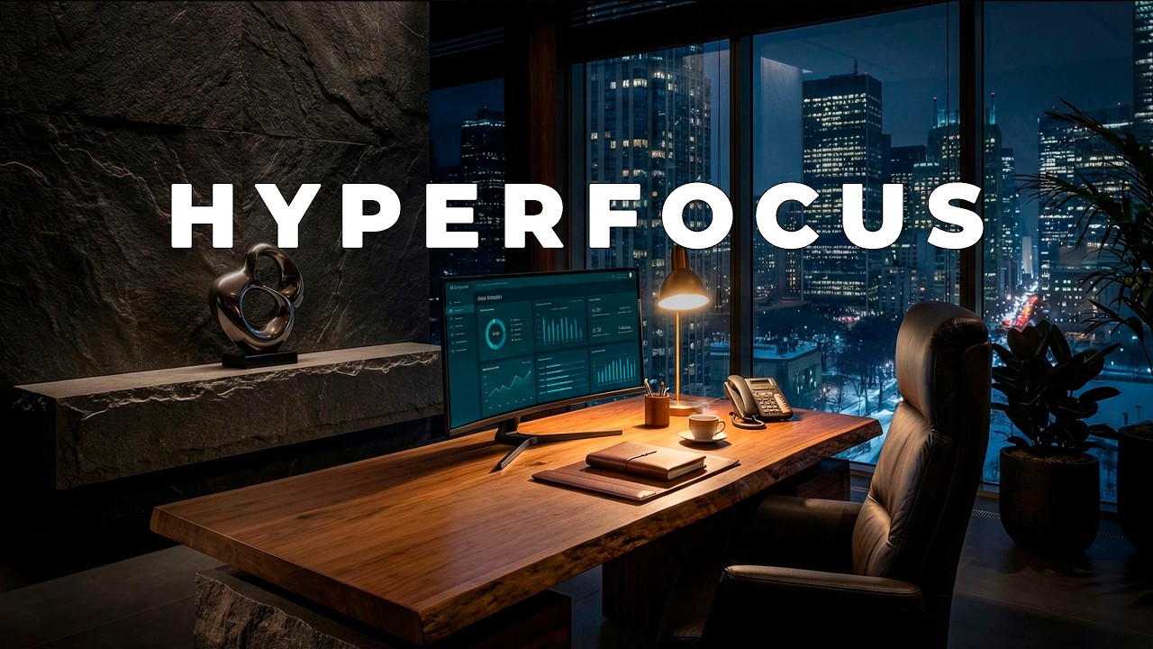 HYPERFOCUS — Intense Deep Work Focus Music | No Vocals