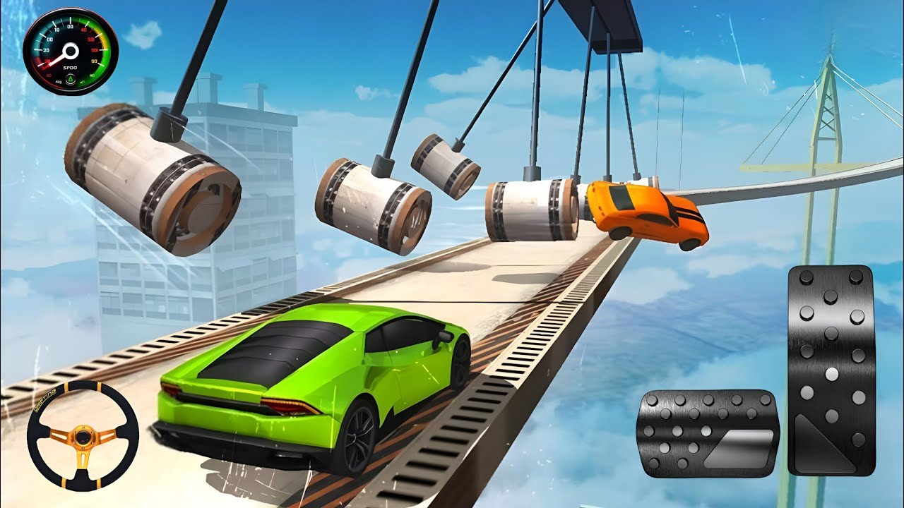 Car Games 3D: Extreme Stunt Racing on Mega Ramps | Impossible Car Stunts 2025