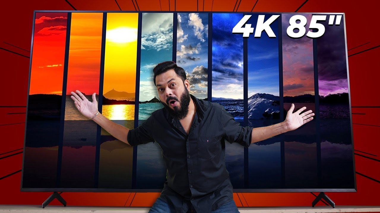 Our Biggest TV Unboxing Ever ⚡⚡⚡ Feat. Sony X80H Series 85” 4K Smart TV Unboxing & First Impressions