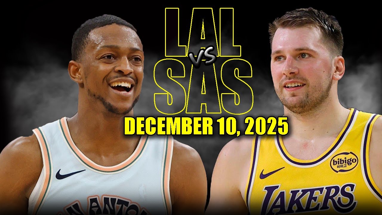 Los Angeles Lakers vs San Antonio Spurs Full Game Highlights &ndash; December 10, 2025 | NBA Season