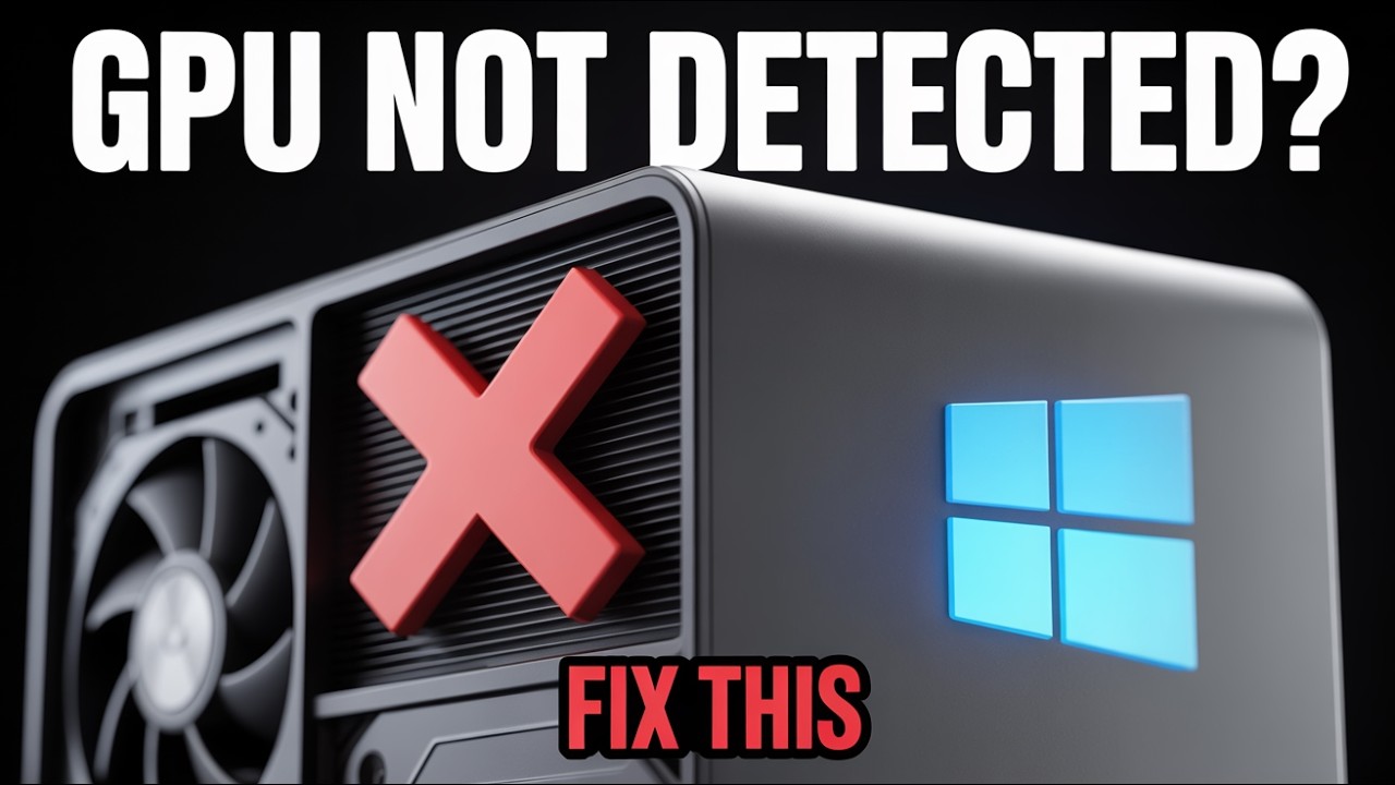 Windows 11 Not Detecting Graphics Card? Easy Fixes That Work (2026)