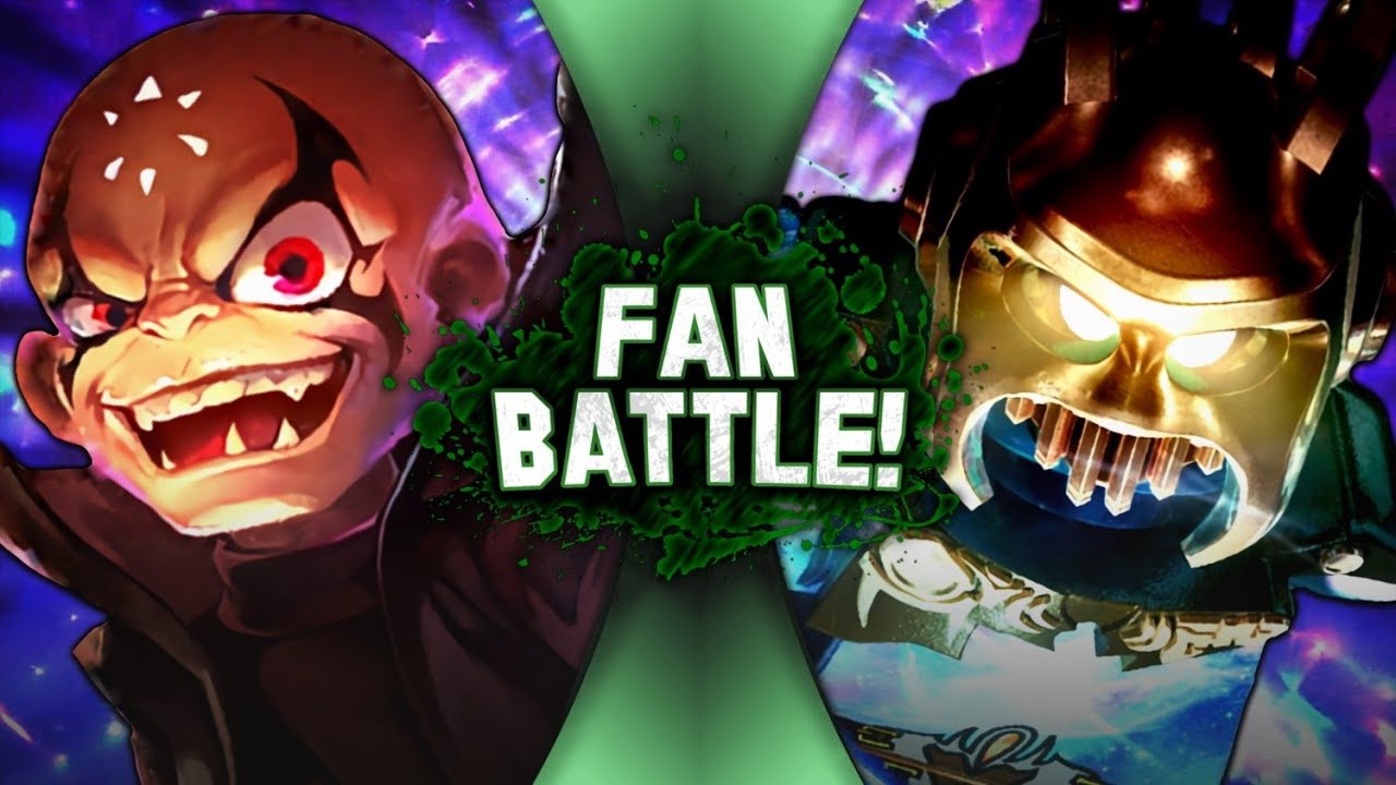 Kaos VS Lord Vortech (Skylanders VS Lego Dimensions) | FAN BATTLE!