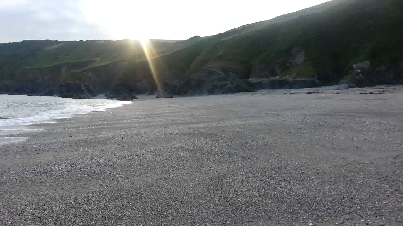 Lantic Bay - Beach Nr Polruan Cornwall on the coastal path