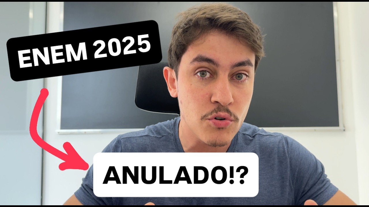 Vazamento de Questões: ENEM 2025 será anulado?