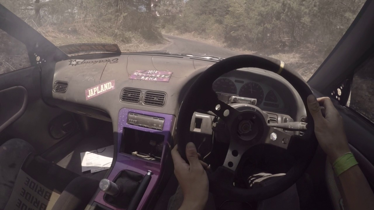 Driving Naoki Nakamura's old S13 on Ebisu Touge Course