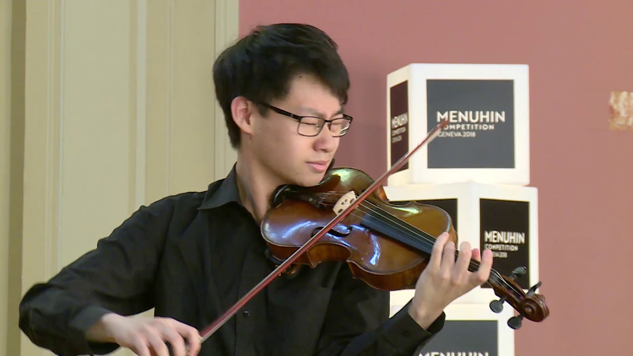 TIANYOU MA / Menuhin Competition 2018, Senior semi-finals